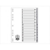 Divider(1- 20)Pvc A4 Gray - Al Masam Stationery LLC